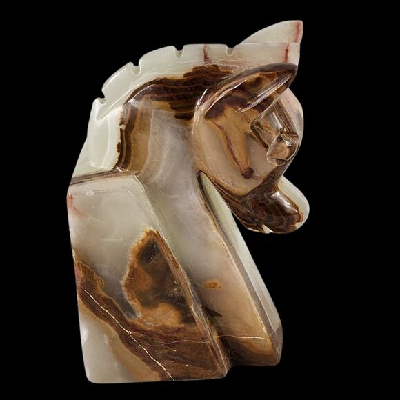 Marble Bookend Horse Head Christmas gift, handmade bookend, premium quality-New - Picture 14 of 16